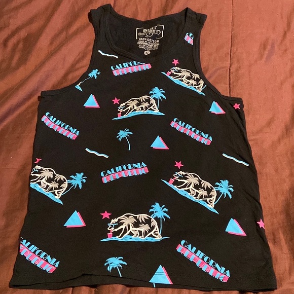 Tank with Neon Print by Riot Society Brand.  EUC! - Picture 7 of 16